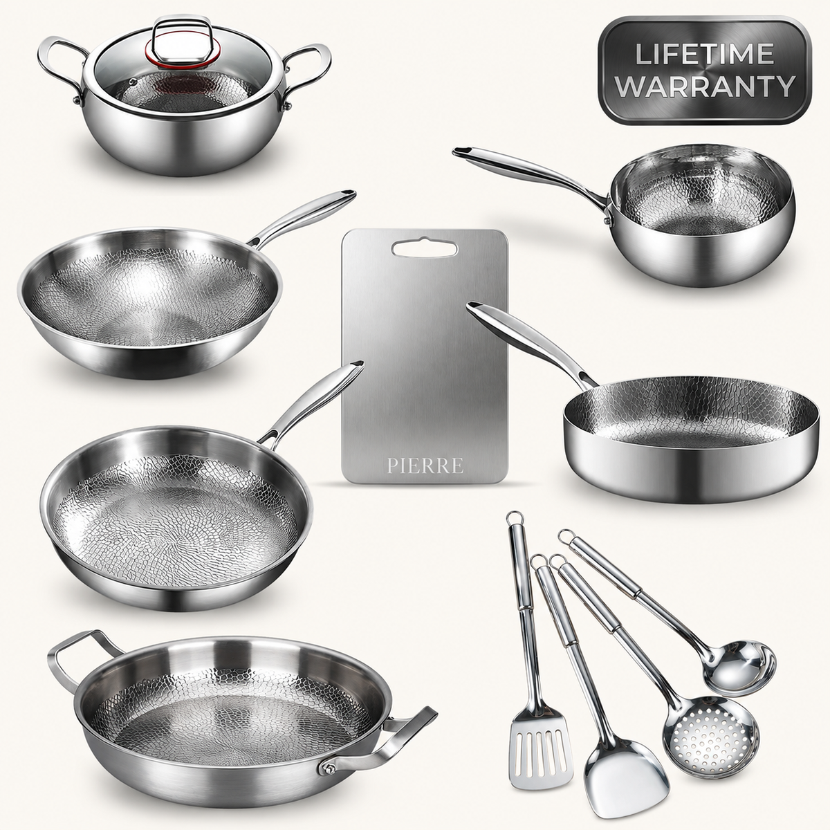 Pierre Titanium Ultimate Kitchen Bundle